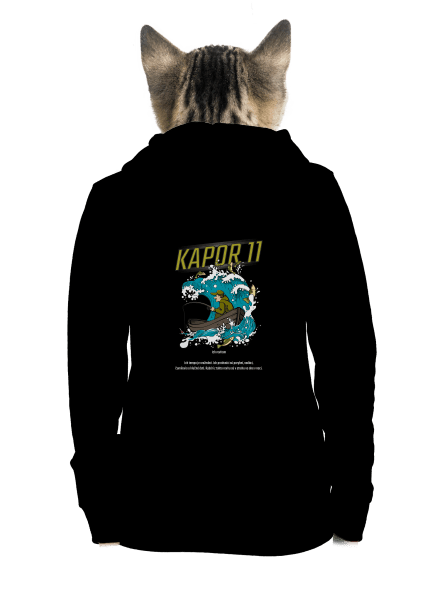 Kapor 11 dámska mikina na zips Black