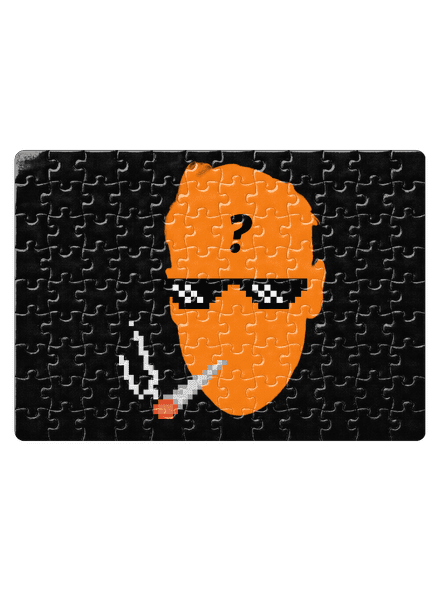 Thug life puzzle White