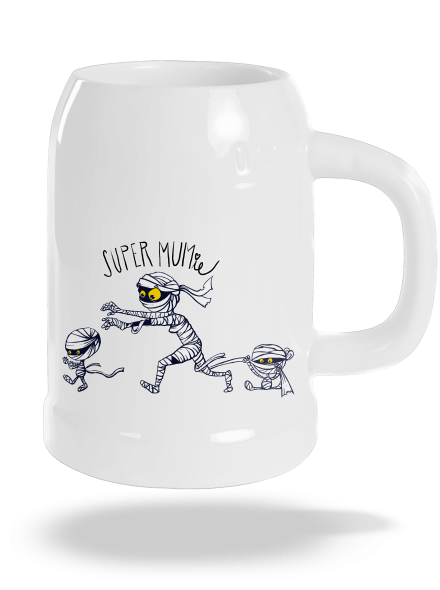 Super mumie polliter White