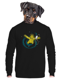 unisex mikina bez kapucne
