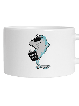 Moby Dick hrnček makronka White