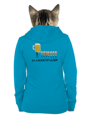 dámska mikina na zips