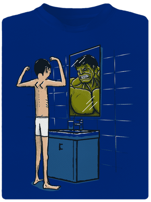 Hulk pánske športové tričko Royal Blue Mal