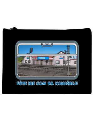 Nie som na konečnej taštička Black