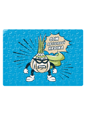 Antivirový hrdina puzzle White