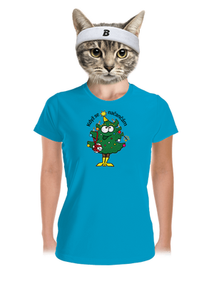 Když se načančám dámske športové tričko Blue Atol