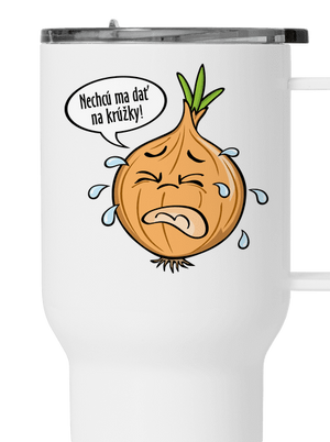 Cibuľa na krúžky termohrnček White