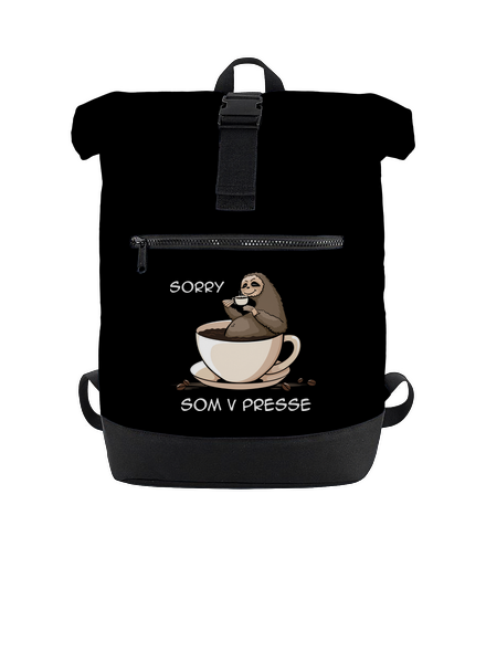 V presse batoh Black