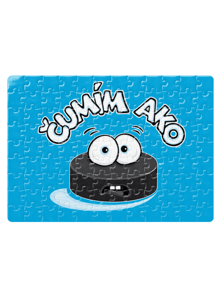Čumím ako puk puzzle White