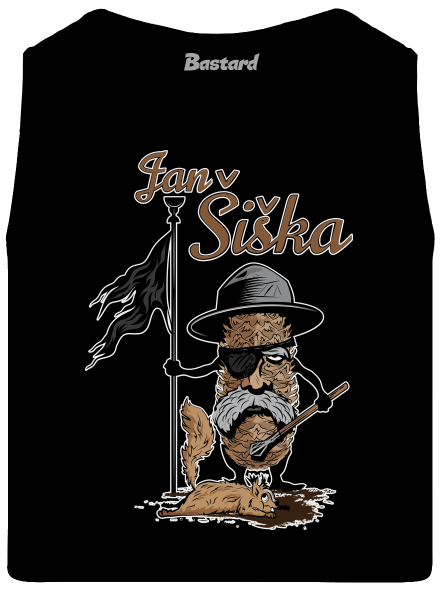 Jan Šiška pánske tielko Black