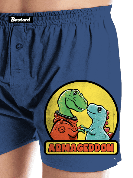 Armageddon pánske trenky Blue