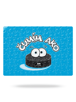 Čumím ako puk puzzle White