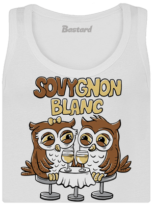 Sovygnon dámske tielko klasické White