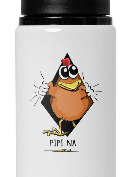 Pipina flaša na vodu White