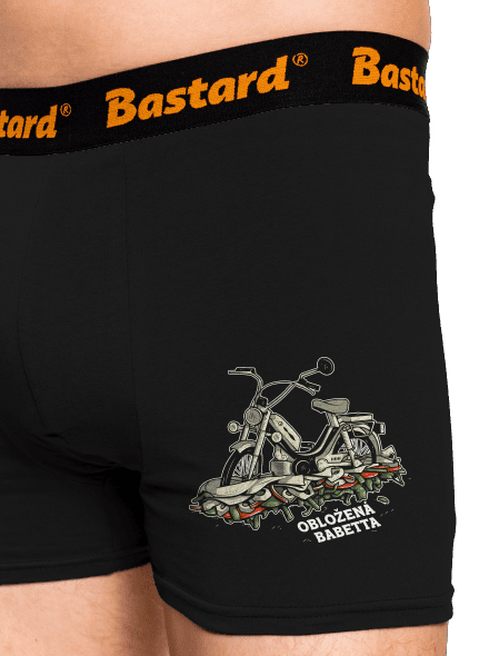 Obložená Babetta boxerky Black
