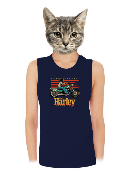 Bob Harley dámske tielko voľné Navy