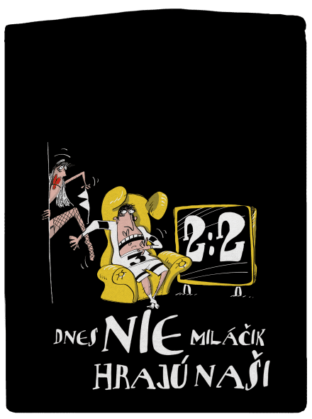 Hrajú naši pánska mikina na zips Black