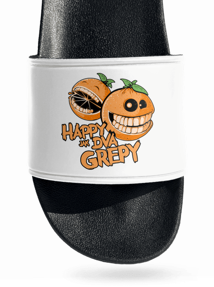 Happy grepy šľapky White