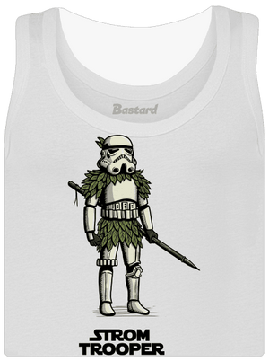 Strom trooper dámske tielko klasické White