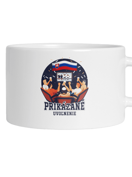 Prikázané uvoľnenie hrnček makronka White