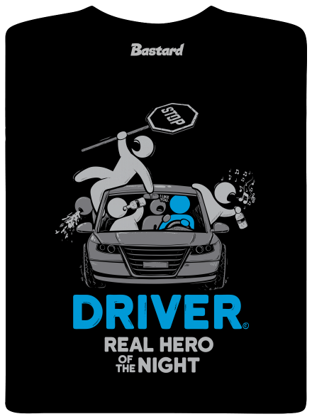 Driver pánske dlhý rukáv Black