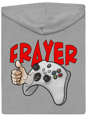 Frayer pánska mikina na zips Light Melange