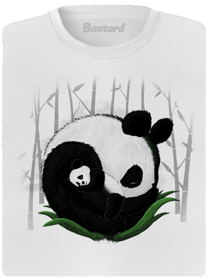 Dve spiace pandy dámske športové tričko White