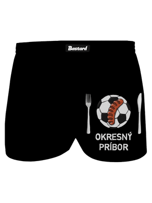 Okresný príbor pánske trenky Black