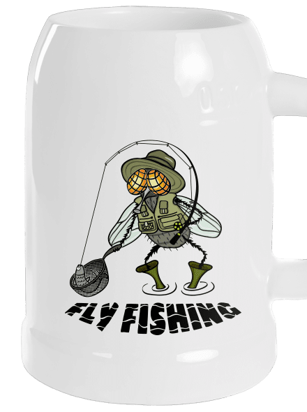 Fly fishing polliter White