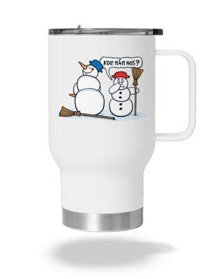Kde mám nos? termohrnček White