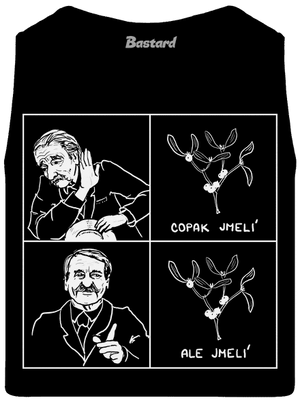 Cimrman: Copak jmelí pánske tielko Black