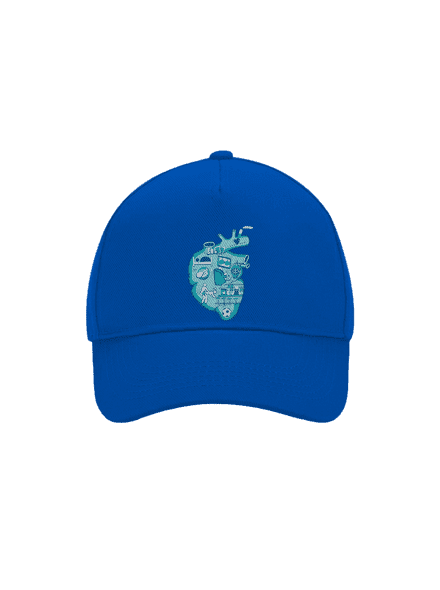 Srdce bije pre šiltovka baseballka Bright Royal