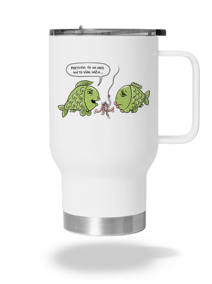 Háčik termohrnček White