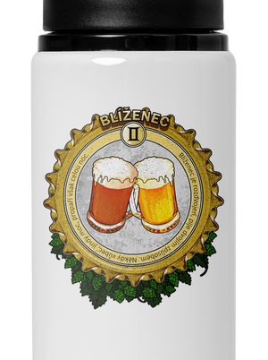 Pivný horoskop: Blíženec flaša na vodu White