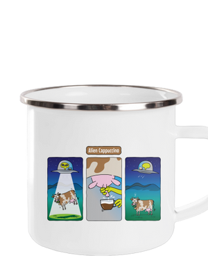 Alien Cappuccino plecháčik White