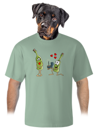 unisex tričko oversized