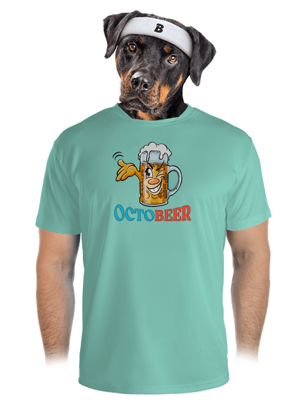 Octobeer pánske športové tričko Mint Mal