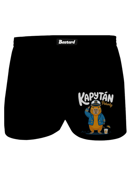 Kapytán pohody pánske trenky Black