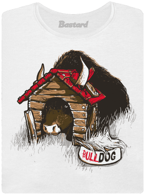 Bulldog dámske tričko White