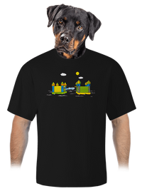 unisex tričko oversized