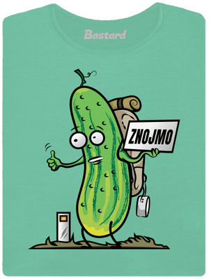 Autostop dámske tričko prémium Mint Mal