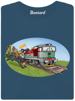 Šotúš na love dámske tričko prémium Petrol Blue