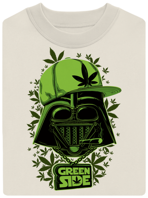 Green Side unisex mikina bez kapucne Off White