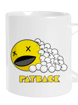 Payback veľký hrnček White