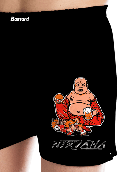 Nirvána pánske trenky Black