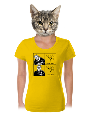 Cimrman: Copak jmelí dámske tričko Yellow