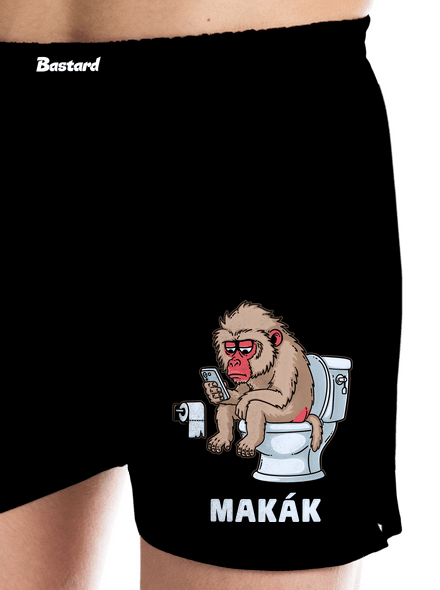 Makák pánske trenky Black