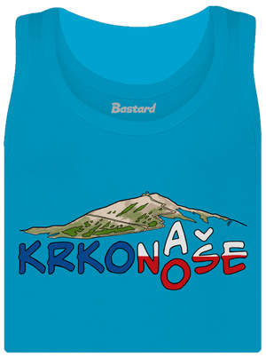 Krkonoše dámske tielko klasické Blue Atol