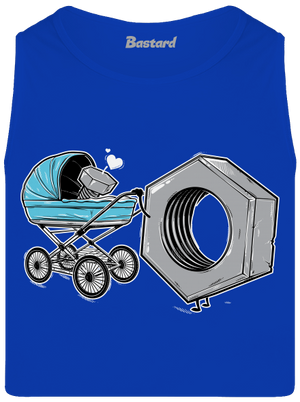 Správna matka pánske tielko Royal Blue