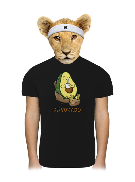 Kávokádo detské športové tričko Black